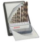 Bosch Robust Line Straight Shank Metal Drill Bits 10 Piece Set