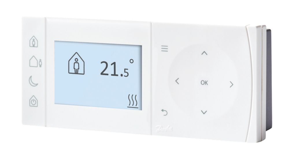 Danfoss TPOneM 1Channel Wired Programmable Room Thermostat Mains