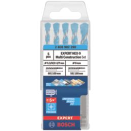 Bosch Expert Hex Shank Multi-Material Drill Bit Set 5 Pieces