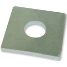Easyfix Steel Square Washers M10 x 3mm 50 Pack