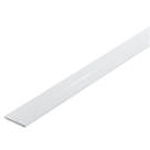 Rothley White Plastic Flat Bar 1000mm x 20mm x 2mm