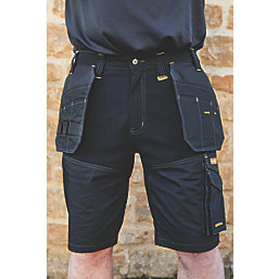DeWalt Shelby Multi-Pocket Shorts Black 38" W