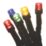 500 LED Indoor & Outdoor Multi Colour String Christmas Lights