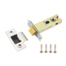 Smith & Locke Chrome Tubular Mortice Latch 76mm Case - 57mm Backset