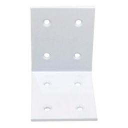 Essentials Angle Bracket Silver 70mm x 70mm x 55mm
