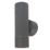 4lite  Outdoor GU10 Up/Down Wall Light Graphite