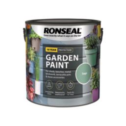 Ronseal 2.5Ltr Sage Matt Garden Paint