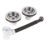 McAlpine 1 1/2 & 2 Bowl Waste Kit Chrome-Plated Brass 1 1/2"