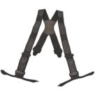Oregon  Logger Trouser Braces Black Button Hole Attachment
