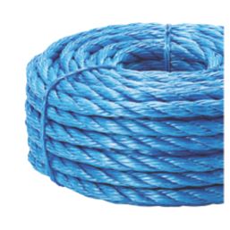 Essentials Twisted Rope Blue 10mm x 20m