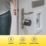 Yale Linus L2 Lite  App Controlled Retrofit Smart Door Lock Matt Black