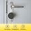 Yale Linus L2 Lite  App Controlled Retrofit Smart Door Lock Matt Black