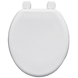 Bemis Stirling British  Toilet Seat Thermoplastic White