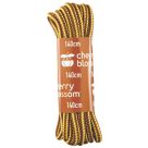 Cherry Blossom  Chunky Cord Laces Round Yellow/Tan 1.4m 1 Pair