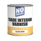 No Nonsense Quick-Dry Varnish Satin Clear 750ml