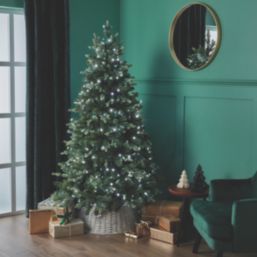 1000 LED Indoor & Outdoor Ice White String Christmas Lights