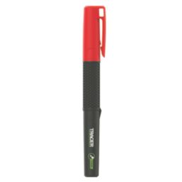 TRACER  Fine Tip Mixed Colours Permanent Marker 4 Pack