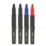 TRACER  Fine Tip Mixed Colours Permanent Marker 4 Pack