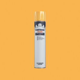 Fortress Trade 750ml Yellow Matt Line Marking Spray Paint
