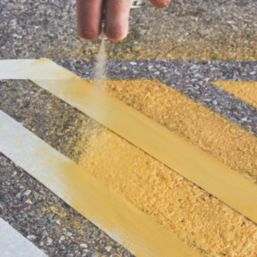 Fortress Trade 750ml Yellow Matt Line Marking Spray Paint