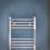 Flomasta 1000mm x 400mm 808BTU Chrome Flat  Towel Radiator