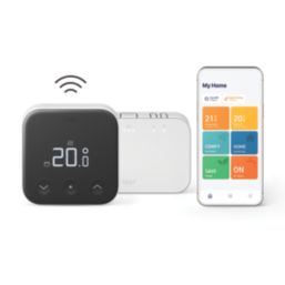 Tado X Wireless Heating & Hot Water Boiler Programmer & Smart Thermostat Starter Kit White