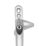 Mila RM Cockspur Left-Handed Window Handle Satin Chrome