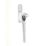 Mila RM Cockspur Left-Handed Window Handle Satin Chrome