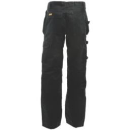 DEWALT Pro Tradesman Work Trousers Black 32" W 29" L