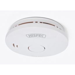 Hispec HSA/BP/10-TP  Battery Standalone Optical Smoke Alarms with Data Extraction 2 Pack
