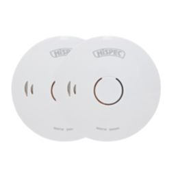 Hispec HSA/BP/10-TP  Battery Standalone Optical Smoke Alarms with Data Extraction 2 Pack