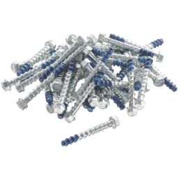 DEWALT Blue-Tip Fire Rated Flange Self Tapping Screw Bolts 10mm x 160mm 20 Pack