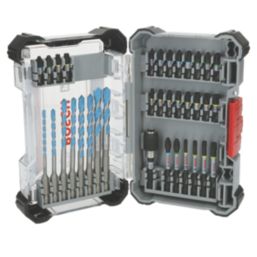 Bosch PRO Multi-Material Drill Bit & Impact Screwdriver Set 35 Pieces