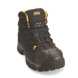 Site Fortress    Safety Boots Black Size 14