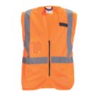 Milwaukee Contractor Hi-Vis Vest Orange Small / Medium 38-42" Chest