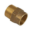 Yorkshire  Brass Solder Ring Adapting Male Coupler 22mm x 3/4"