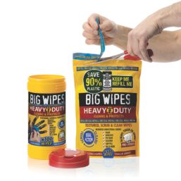 Big Wipes  Heavy-Duty Wipes Refill 100 Pack