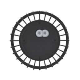Lutec Shyne Indoor & Outdoor Ceiling Light  Black