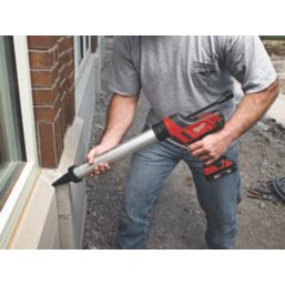 Milwaukee battery caulk discount gun