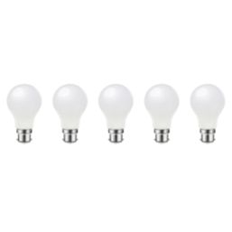 LAP  B22 A60 LED Light Bulb  806lm 7.3W 5 Pack