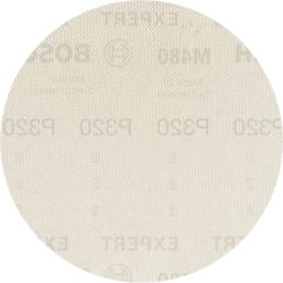 Bosch  M480 320 Grit Mesh Wood Sanding Discs 150mm 5 Pack