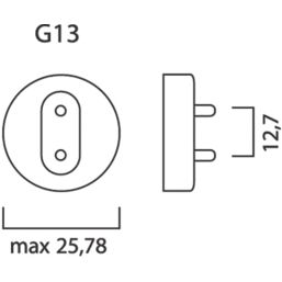 Sylvania ToLEDO Avant G13 T8 LED Tube 1000lm 6.6W 600mm (2')