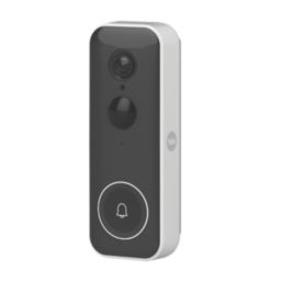 Yale  Wired or Wireless Smart Video Doorbell Black