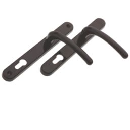 Fab & Fix Balmoral Door Handles Pair Black