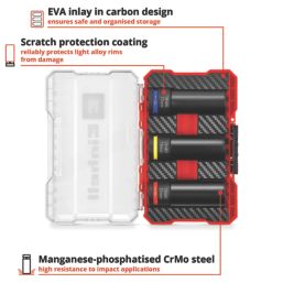 Einhell  Square Shank Impact Socket Set 3 Pieces