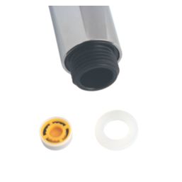 Swirl Bonda Shower Head Chrome  100mm x 100mm