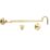 Carlisle Brass Cabin Hook Polished Brass 254mm