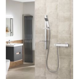 Aqualisa Sierra Safe Touch Rear-Fed Exposed Chrome Thermostatic Mixer Shower