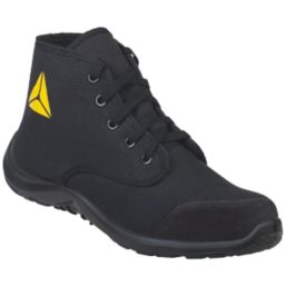 Delta Plus Arona Size 7  Black  Steel Toe Cap Safety Trainer Boots