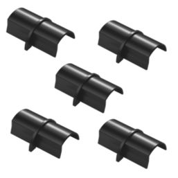 D-Line  Trunking Connectors 30mm x 15mm 5 Pack